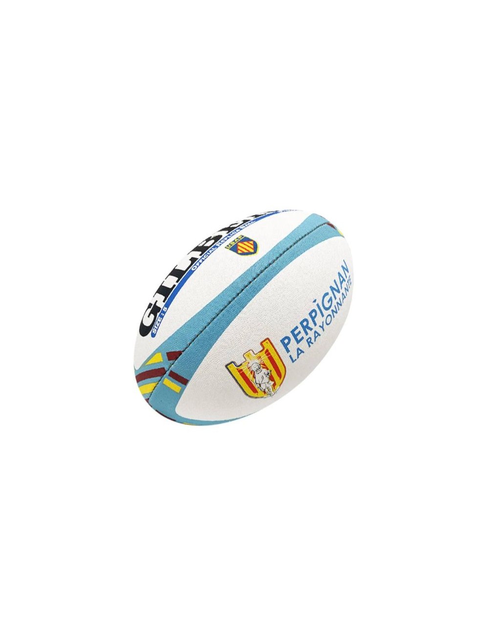 BALLON RUGBY REPLICA USA PERPIGNAN GILBERT TAILLE 5