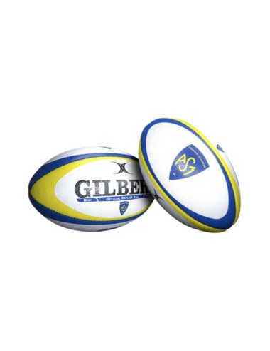 BALLON RUGBY REPLICA ASM CLERMONT AUVERGNE GILBERT TAILLE 5
