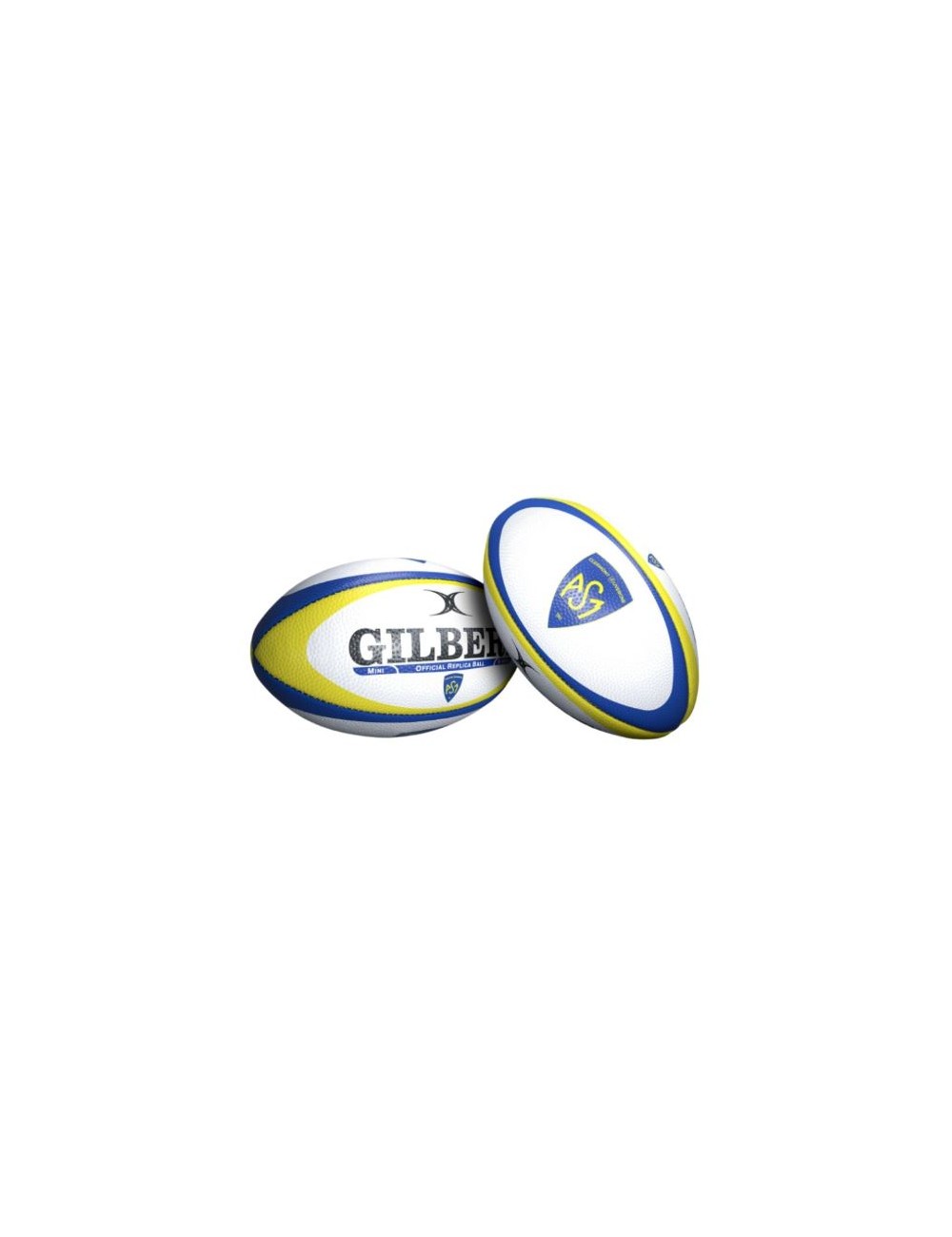 BALLON RUGBY REPLICA ASM CLERMONT AUVERGNE GILBERT TAILLE 5