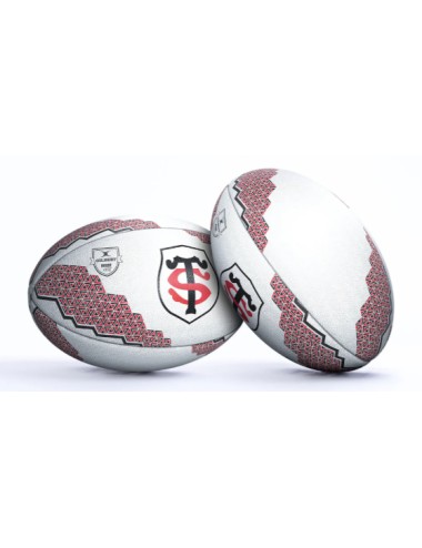 BALLON RUGBY SUPPORTER STADE TOULOUSAIN GILBERT TAILLE 5