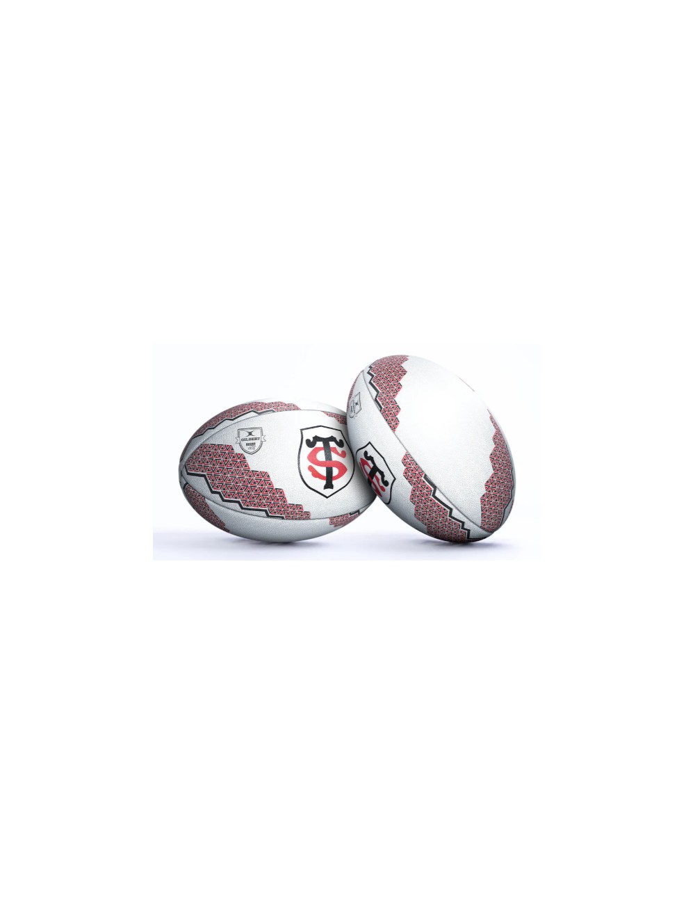 BALLON RUGBY SUPPORTER STADE TOULOUSAIN GILBERT TAILLE 5