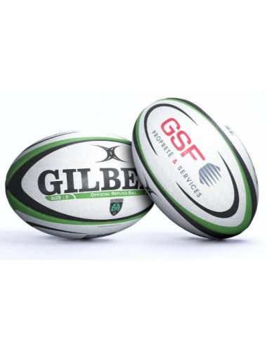 BALLON RUGBY REPLICA USM MONTAUBAN GILBERT TAILLE 5