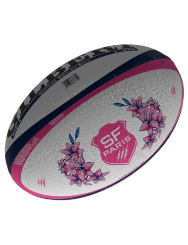 BALLON RUGBY REPLICA STADE FRANCAIS GILBERT TAILLE 5