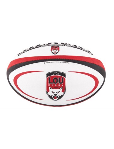 BALLON RUGBY REPLICA LYON GILBERT TAILLE 5