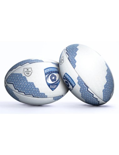 BALLON RUGBY SUPPORTER MONTPELLIER GILBERT TAILLE 5