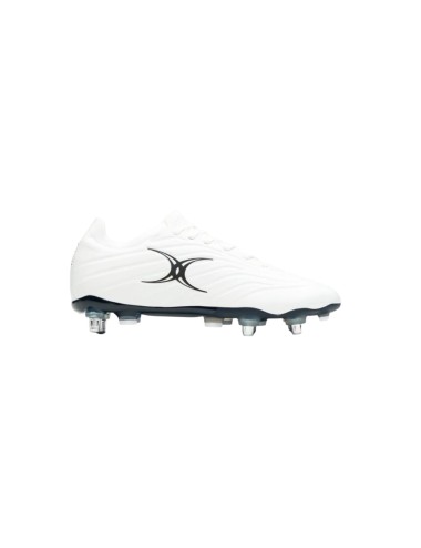 CRAMPONS RUGBY HYBRIDES GILBERT ICON X 6S BLANCS