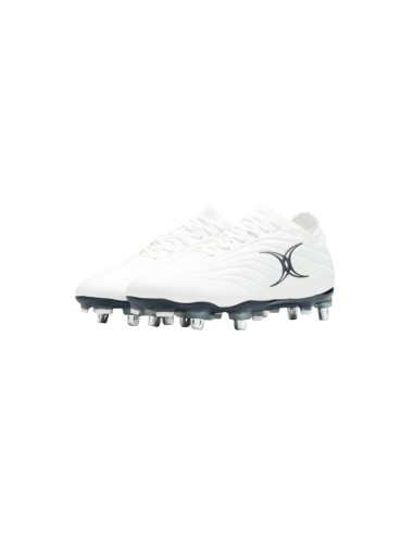 CRAMPONS RUGBY HYBRIDES GILBERT ICON X 6S BLANCS