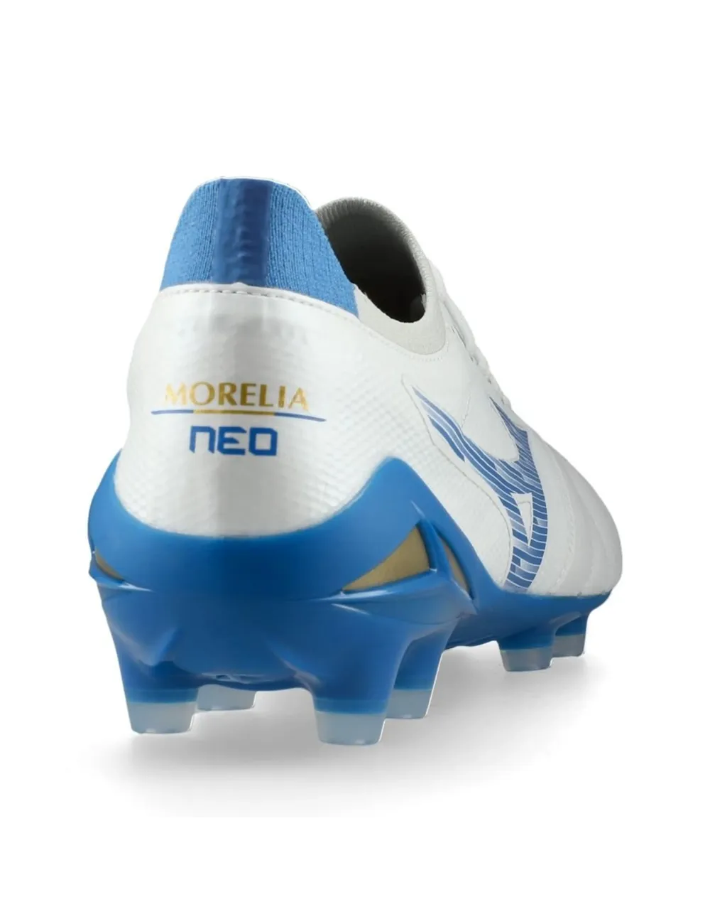 CRAMPONS MIZUNO MORELIA NEO BETA ELITE MOULÉE BLANC