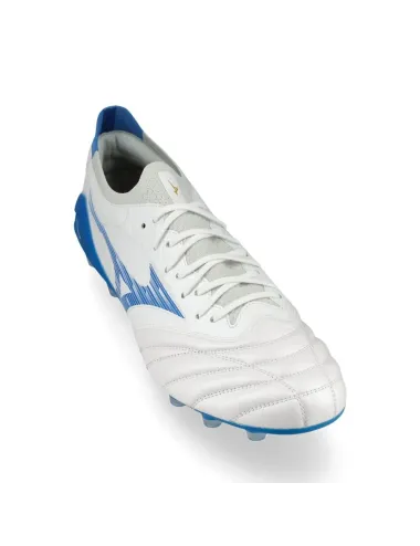 CRAMPONS MIZUNO MORELIA NEO BETA ELITE MOULÉE BLANC