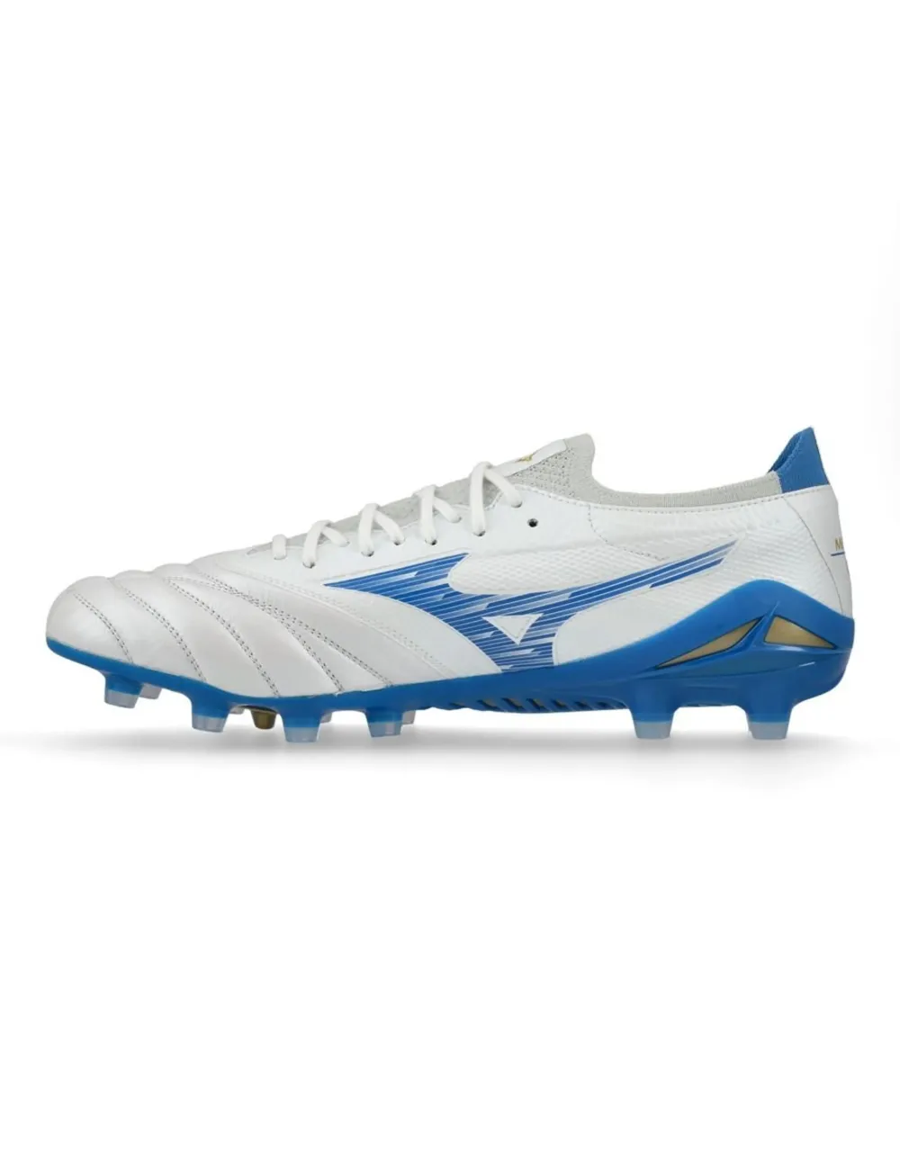 CRAMPONS MIZUNO MORELIA NEO BETA ELITE MOULÉE BLANC