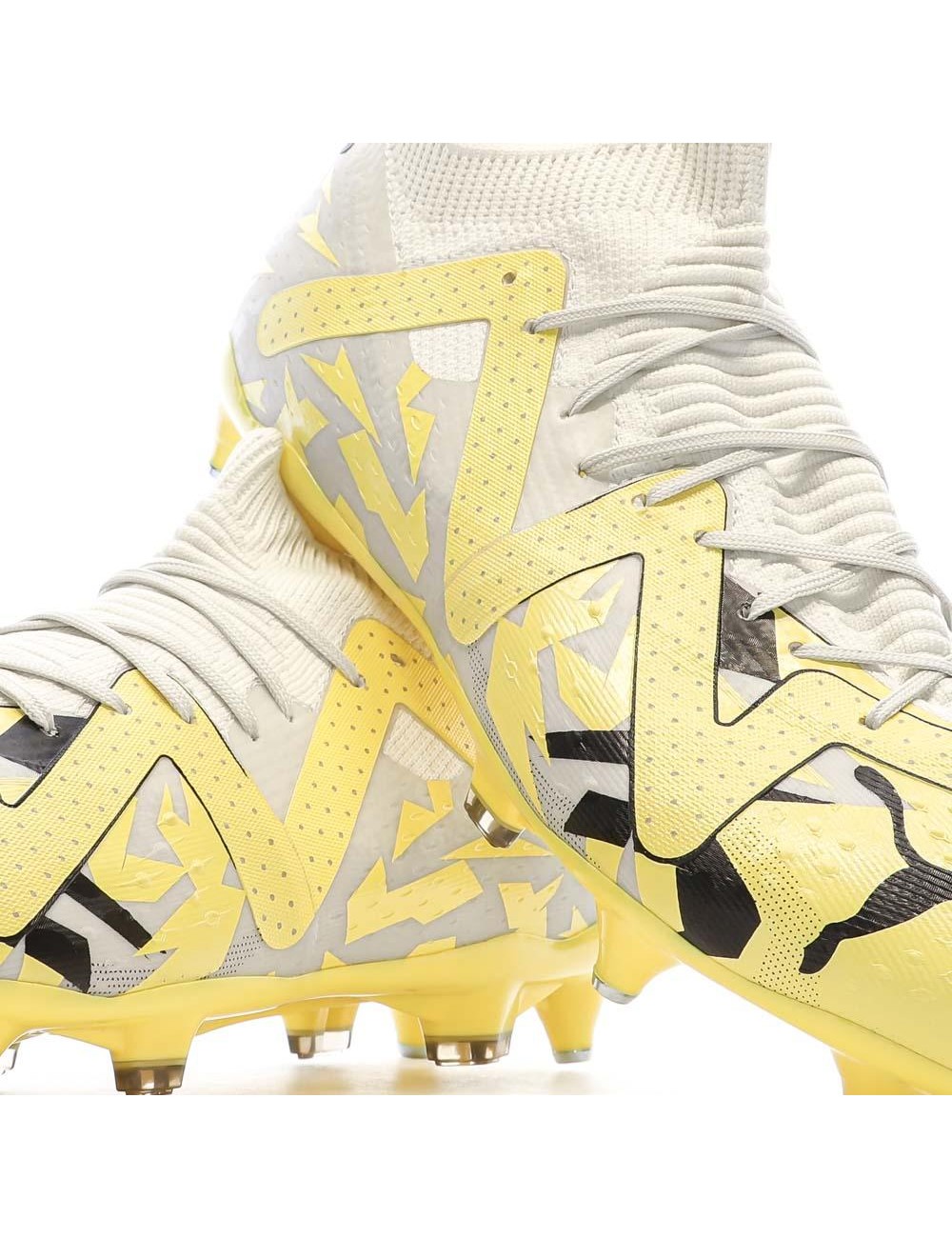 CRAMPONS PUMA FUTURE MATCH 7 MxSG JAUNE