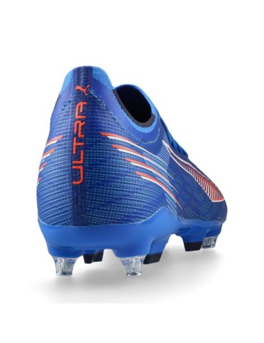 CRAMPONS PUMA ULTRA 6 MATCH MxSG BLEU