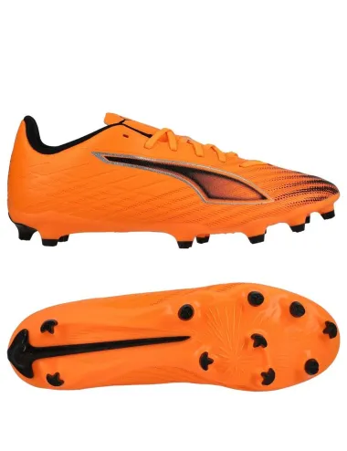 CRAMPONS PUMA ULTRA 6 PLAY FG/AG J HEAT FIRE