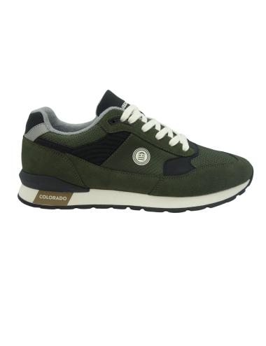 CHAUSSURE SNEAKERS SERGE BLANCO COLORADO VERT ANGLAIS