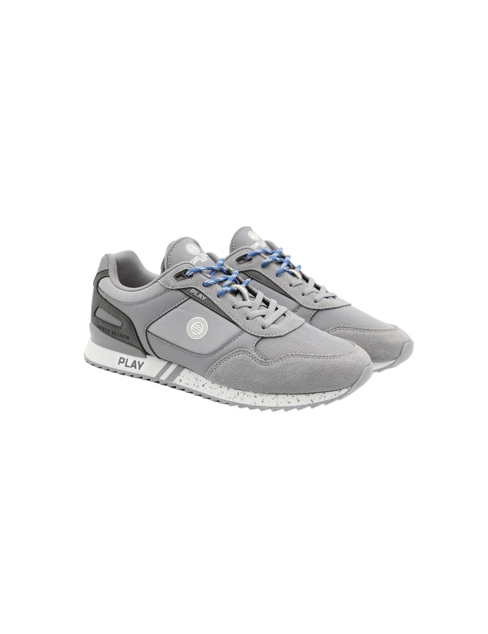 CHAUSSURE SNEAKERS SERGE BLANCO CHAMONIX GRIS SOURIS