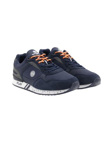 CHAUSSURE SNEAKERS SERGE BLANCO CHAMONIX BLEU MARINE