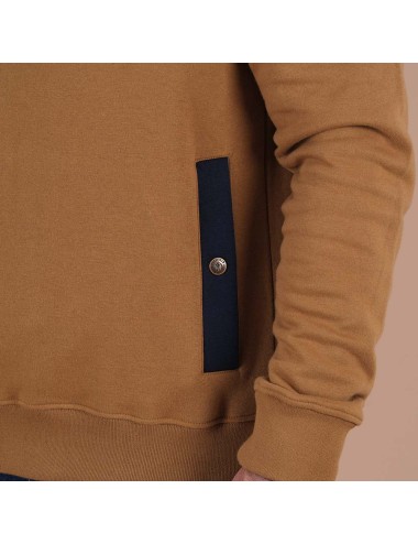 SWEAT CAPUCHE RUCKFIELD SELECTED RUGBY BEIGE