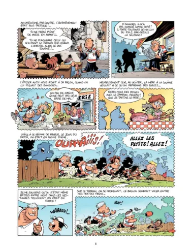 BD Les Rugbymen "Dimanche prochain, on jouera samedi" Tome 4