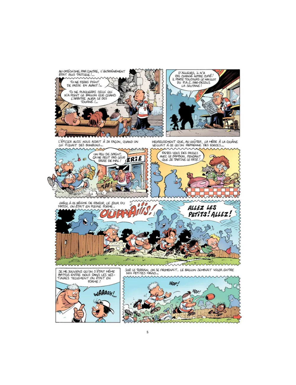 BD Les Rugbymen "Dimanche prochain, on jouera samedi" Tome 4