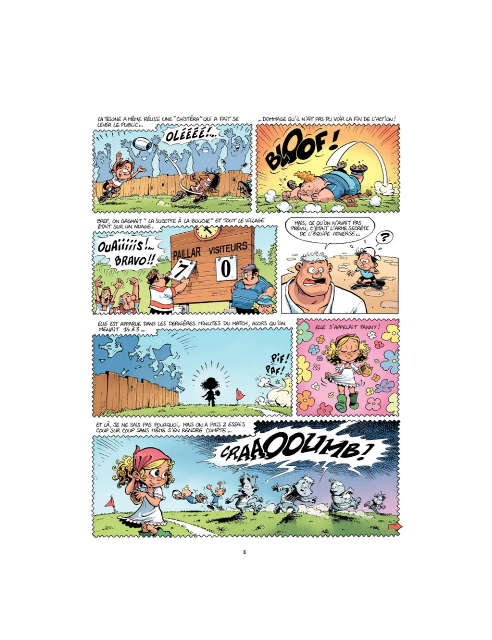 BD Les Rugbymen "Dimanche prochain, on jouera samedi" Tome 4