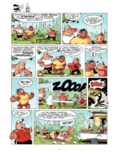 BD Les Rugbymen "Le résultat on s'en fout ! Il faut gagner !" Tome 7