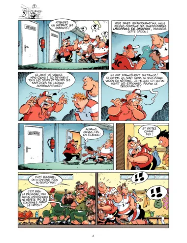 BD Les Rugbymen "Le résultat on s'en fout ! Il faut gagner !" Tome 7