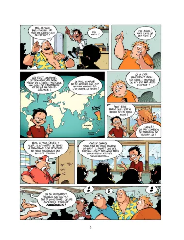 BD Les Rugbymen "Si on gagne, c'est le gâteau sur la cerise !" Tome 9
