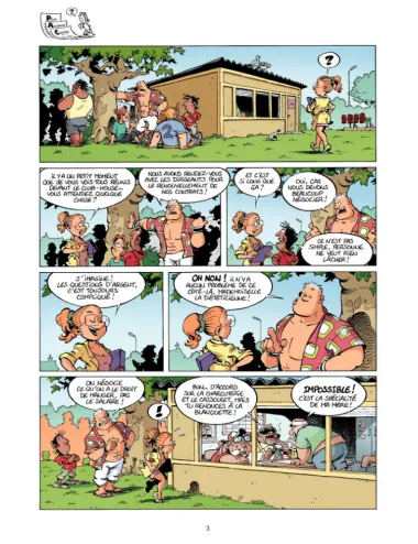BD Les Rugbymen "Les gars, ensemble, on est un groupe électrogène !" Tome 10