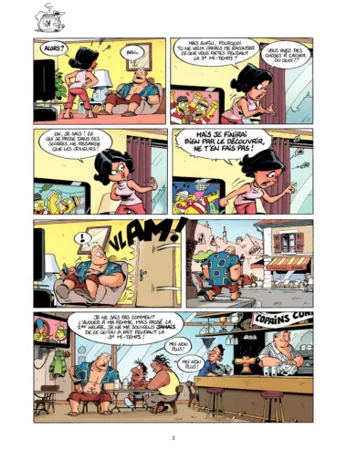 BD Les Rugbymen "Les gars, ensemble, on est un groupe électrogène !" Tome 10