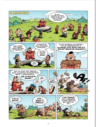 BD Les Rugbymen "Aujourd'hui, on laisse le cerveau au vestiaire !" Tome 12