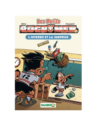 BD Les Petits Rugbymen "L'Interro Surprise" Tome 2