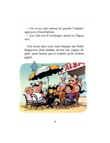 BD Les Petits Rugbymen "Le Tournoi des Six Vallées" Tome 4