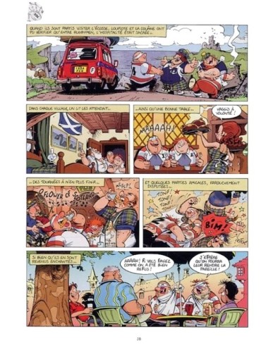 BD Les Rugbymen Best Or "Spécial Castagne"