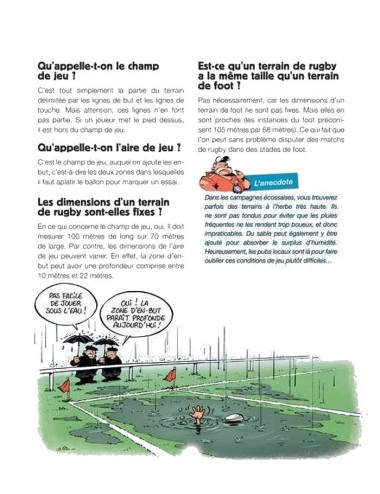 BD Les Rugbymen "Le Rugby et ses Règles"
