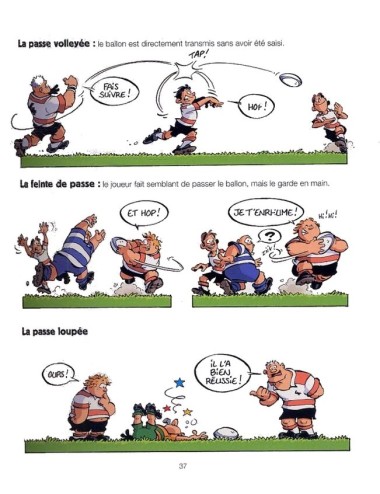 BD Les Rugbymen "Le Rugby et ses Règles"