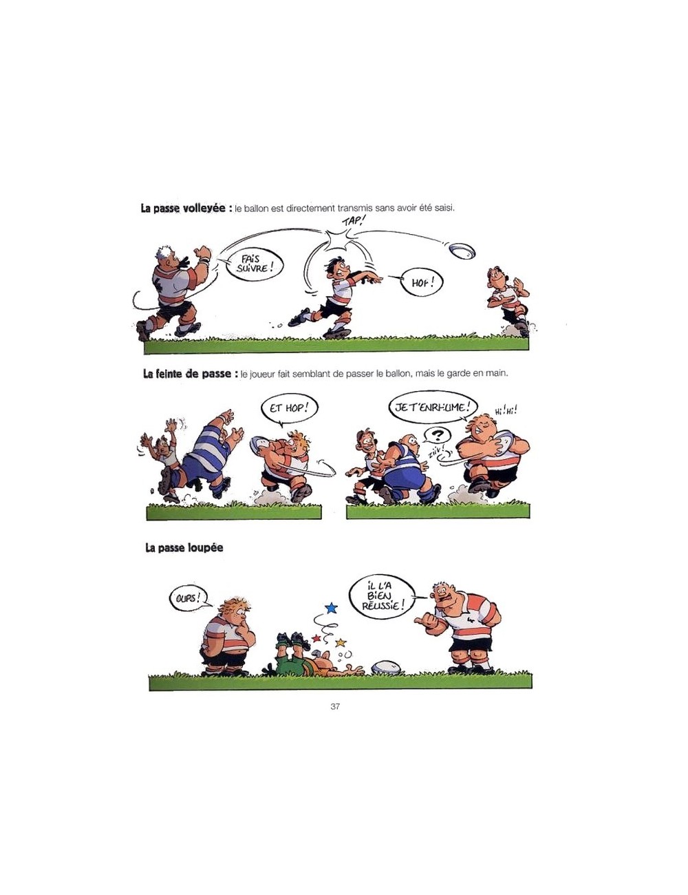 BD Les Rugbymen "Le Rugby et ses Règles"
