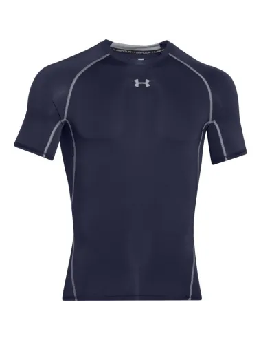 Tee shirt homme UA HeatGear® SS Under Armour marine