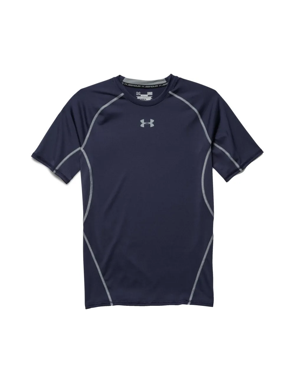 Tee shirt homme UA HeatGear® SS Under Armour marine