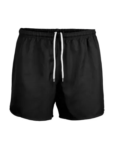 Short rugby enfant sans poche Proact noir