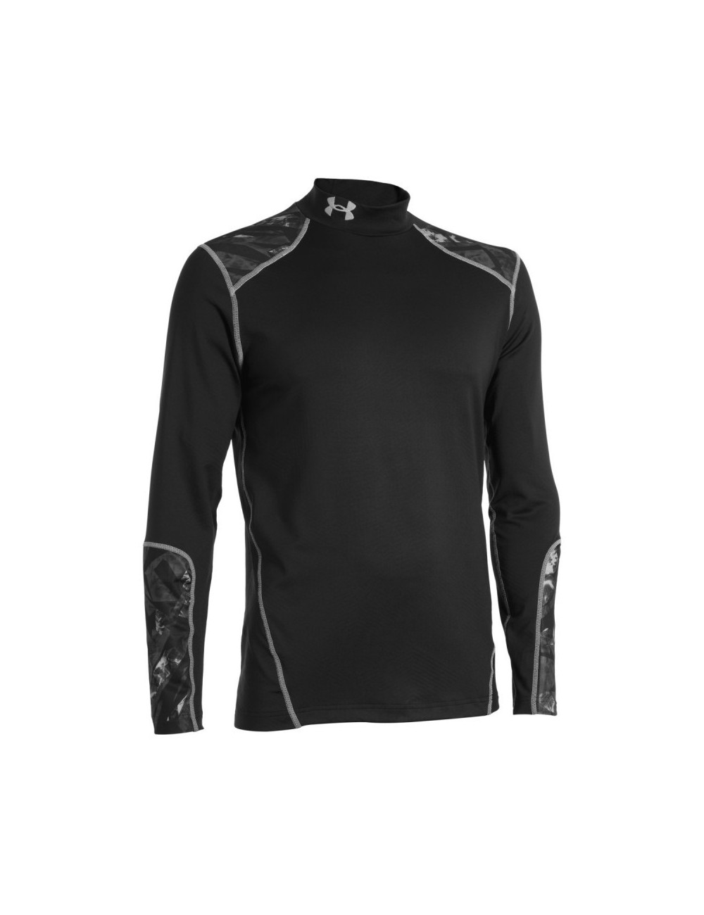 Tee shirt homme Evo ColdGear® LS Under Armour noir