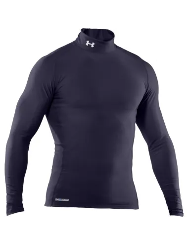 Tee shirt homme Evo Compression LS Under Armour marine