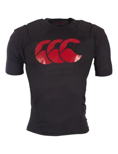 Epaulière rugby Raze Vapodri Canterbury noir rouge