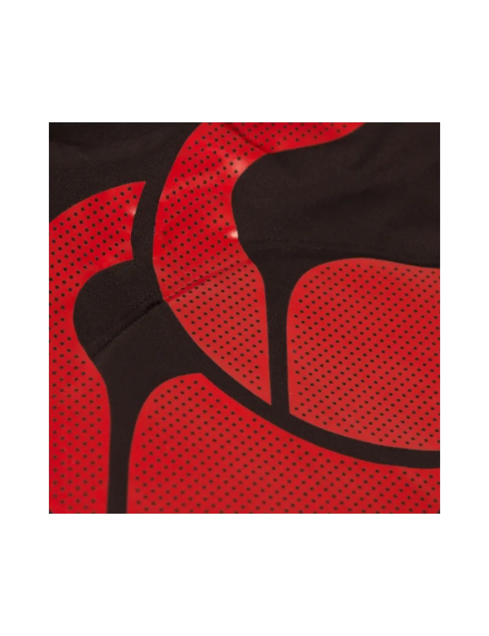 Epaulière rugby Raze Vapodri Canterbury noir rouge