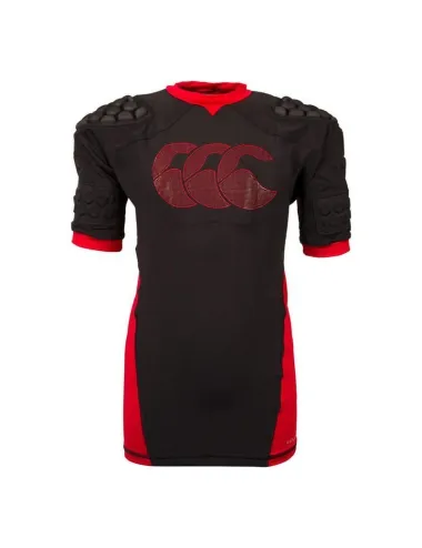 Epaulière enfant Vapodri Raze Flex Canterbury noir rouge