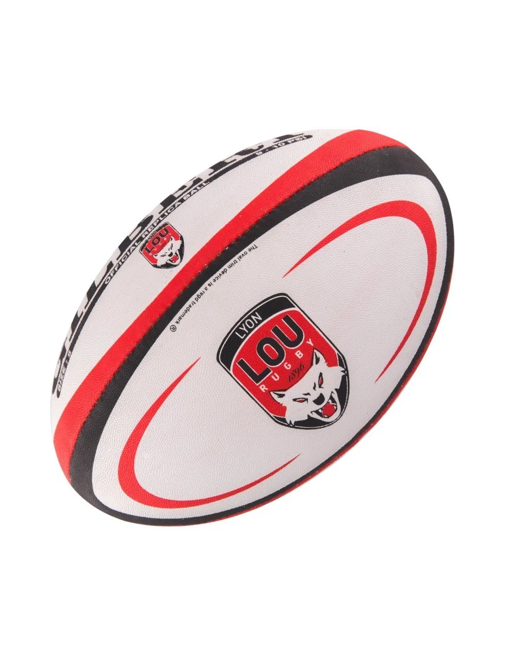 Ballon rugby replica Lyon LOU Gilbert