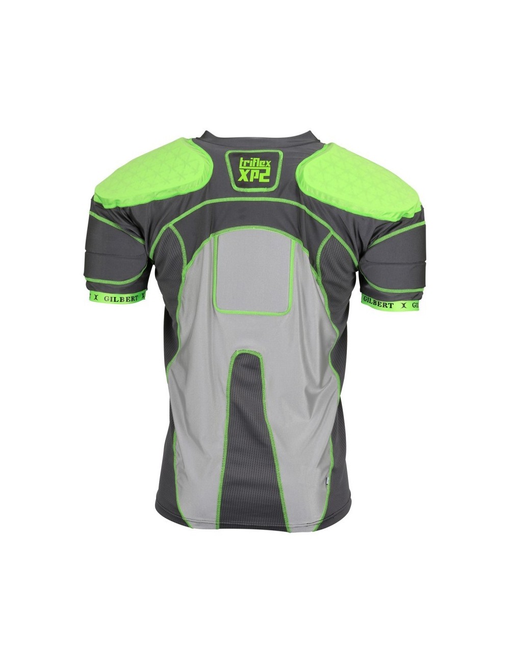 Epauliere rugby Triflex XP2 Gilbert gris jaune argent