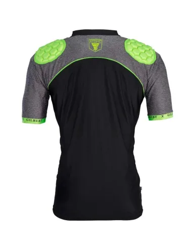 Epauliere rugby Atomic V3 Gilbert noir vert