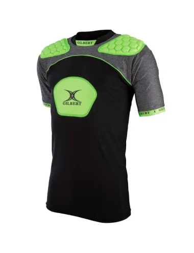 Epauliere rugby Atomic V3 Gilbert noir vert