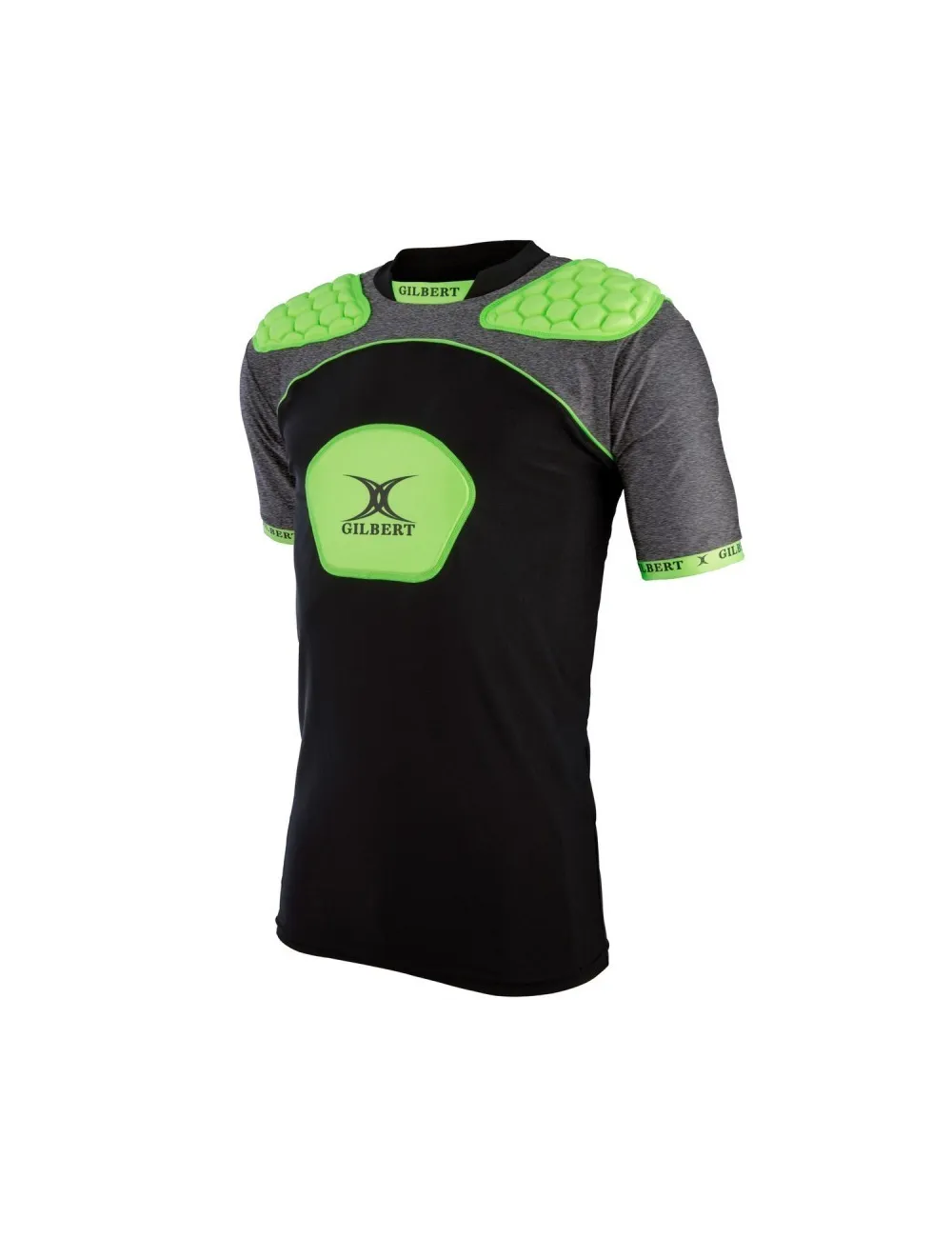 Epauliere rugby Atomic V3 Gilbert noir vert