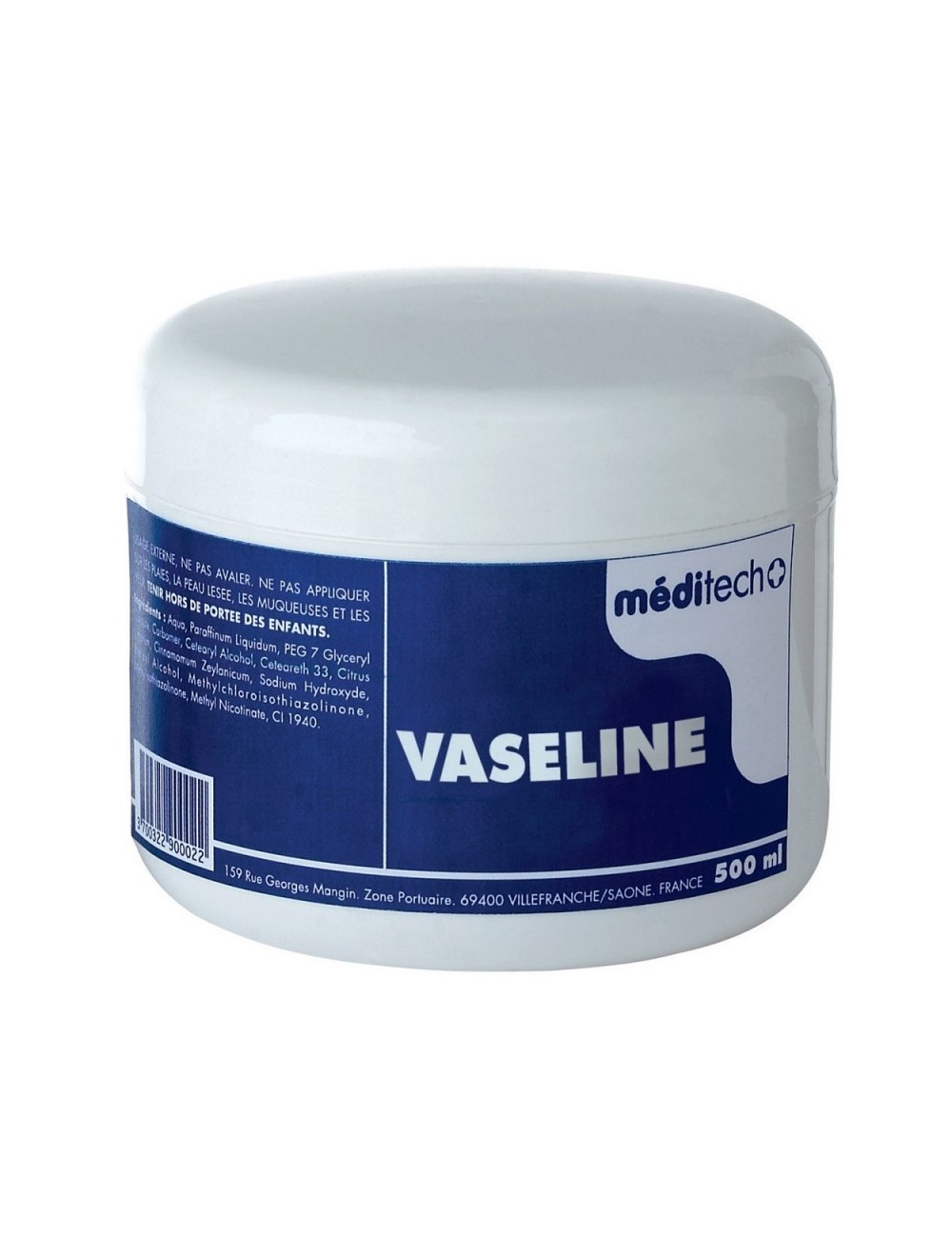Boîte de Vaseline 500 ml Meditech Tremblay